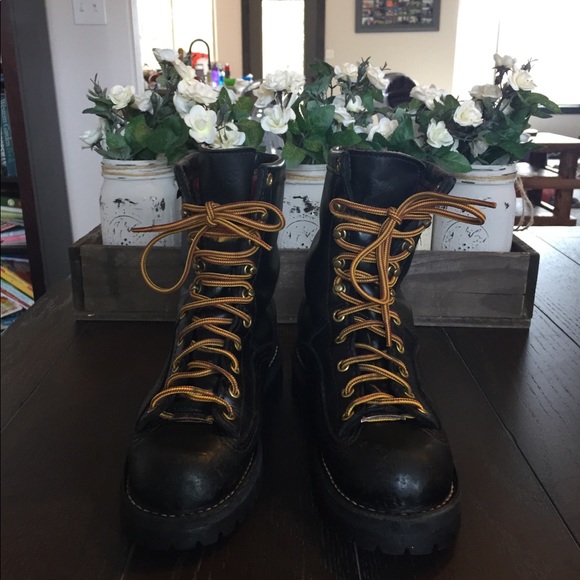 danner rain forest black